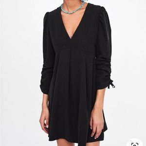 V-neck dress